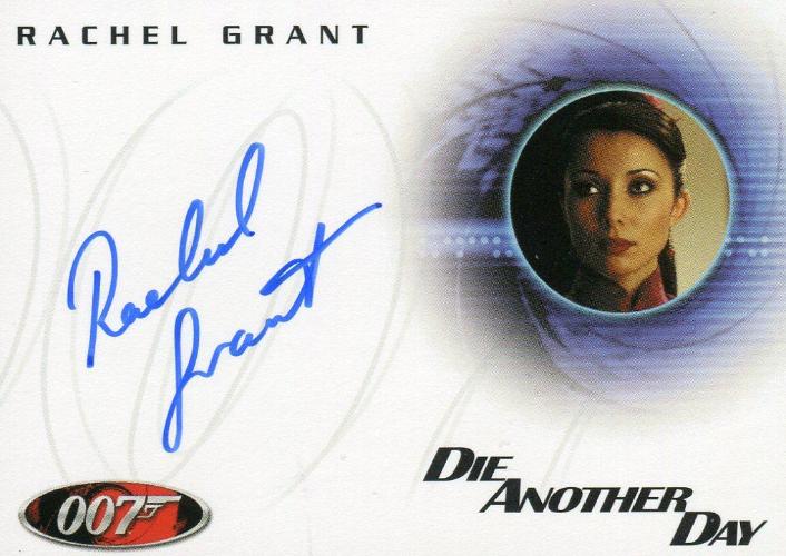 James Bond A48 The Quotable James Bond Rachel Grant Autograph Card   - TvMovieCards.com