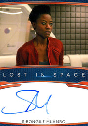 Lost in Space Season 1 Sibongile Mlambo as Angela Autograph Card #2   - TvMovieCards.com