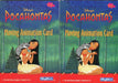 Pocahontas Disney Movie Moving Animation Chase Card Set 2 Cards   - TvMovieCards.com