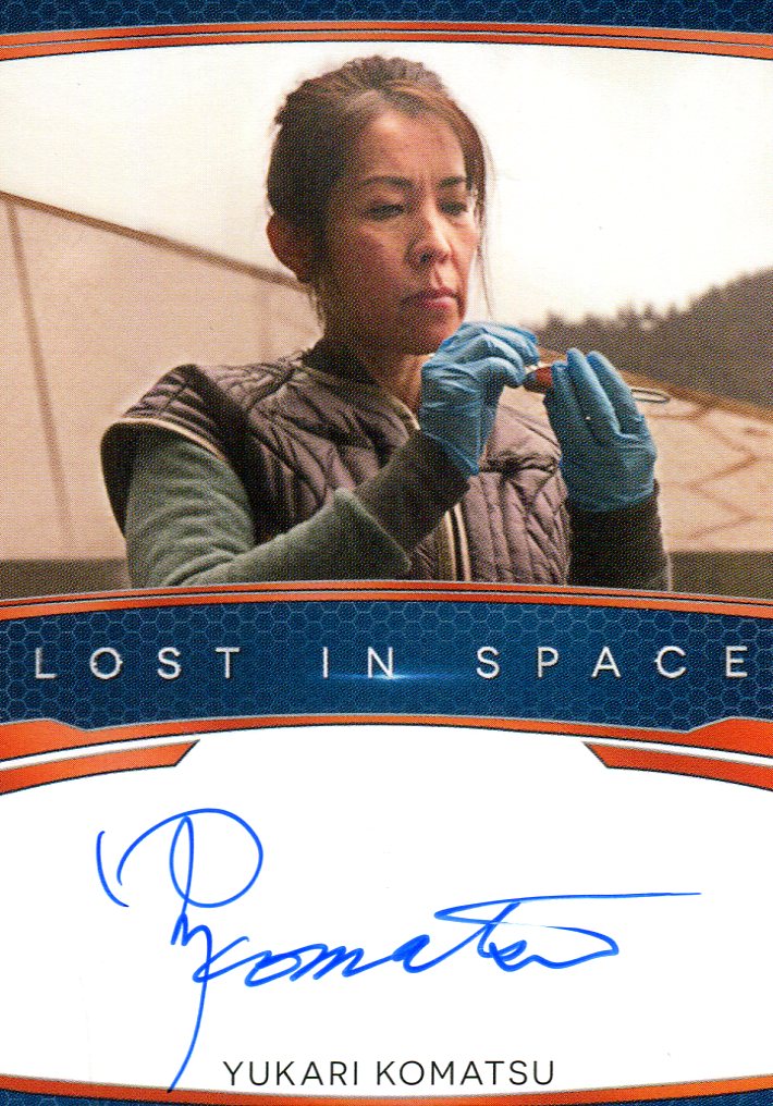 Lost in Space Season 1 Yukari Komatsu Naoko Watanabe Autograph Card #2   - TvMovieCards.com