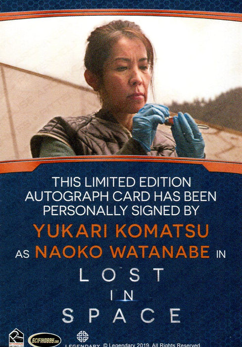 Lost in Space Season 1 Yukari Komatsu Naoko Watanabe Autograph Card #2   - TvMovieCards.com