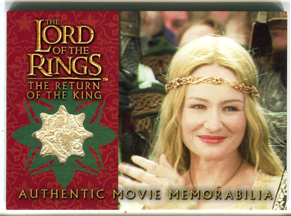 Lord of the Rings Return of King Eowyn's Coronation Dress Costume Card   - TvMovieCards.com