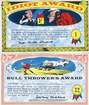 Nutty Awards Postcards Vintage Card Set 32 (Postcard Size) Cards Topps 1964   - TvMovieCards.com