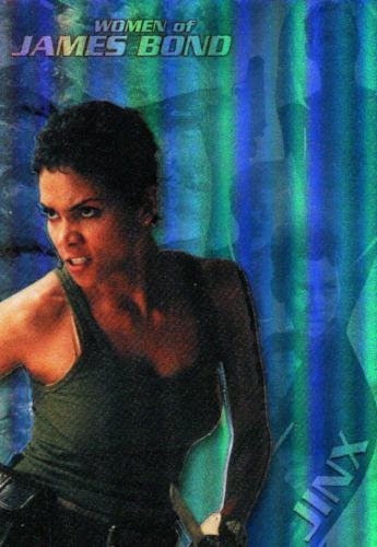 James Bond Women of James Bond in Motion Halle Berry as Jinx Chase Card J8   - TvMovieCards.com