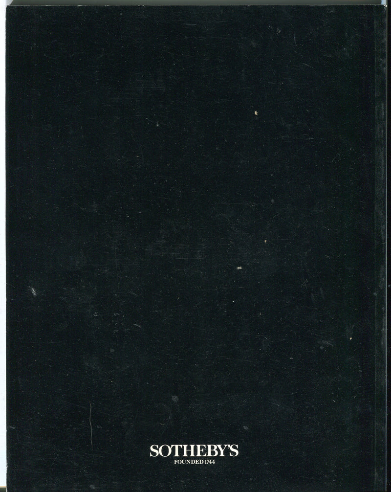 Sothebys Auction Catalog Feb 21 1991 19th Century Furniture Decorations Art   - TvMovieCards.com