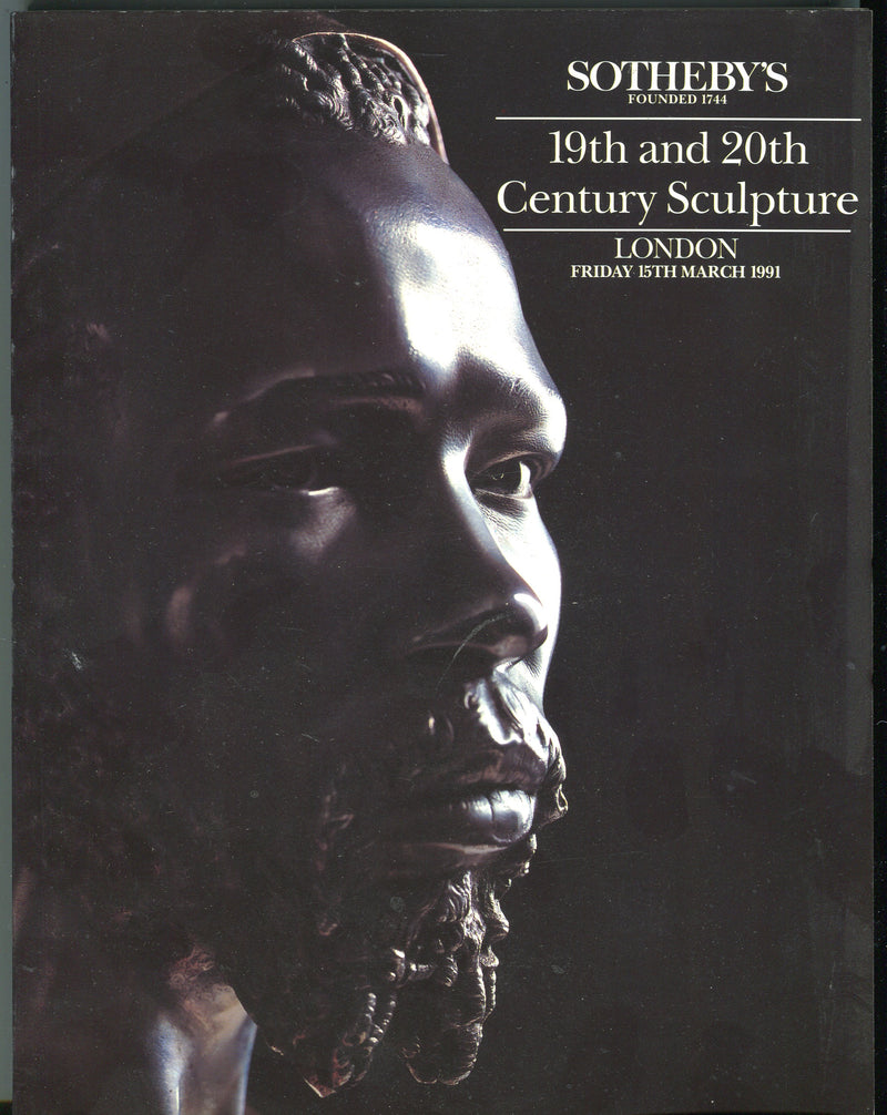Sothebys Auction Catalog March 15 1991 19th and 20th Century Sculpture   - TvMovieCards.com