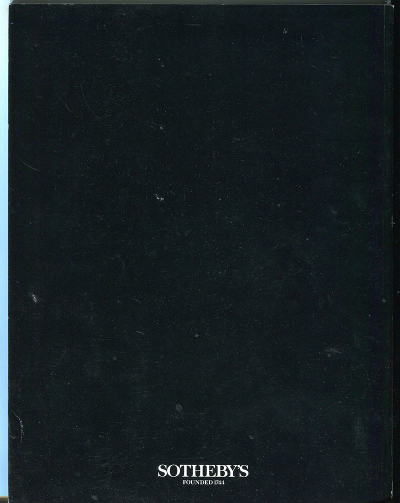 Sothebys Auction Catalog April 12 1991 American Paints Drawings and Sculpture   - TvMovieCards.com