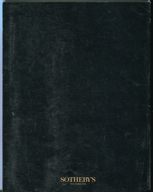Sothebys Auction Catalog April 13 1991 French & Continental Furniture Decoration   - TvMovieCards.com