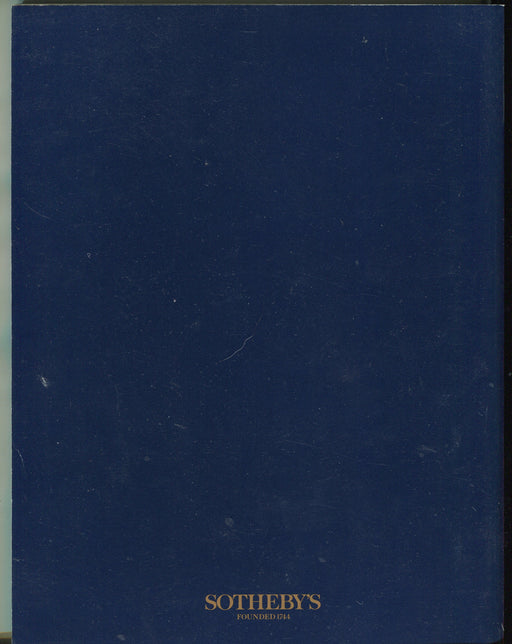 Sothebys Auction Catalog April 18 1991 English Furniture European Ceramics   - TvMovieCards.com