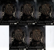 Game of Thrones Season 1 You Win or You Die Chase Card Set 5 Cards   - TvMovieCards.com