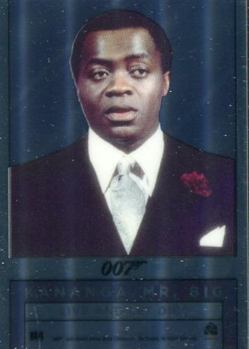 James Bond Archives Spectre Double Sided Mirror Chase Card M8   - TvMovieCards.com