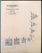 Sothebys Auction Catalog May 1 1991 Contemporary Art, Part II   - TvMovieCards.com