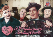 Lucy I Love Lucy 50th Anniversary Base Card Set 72 Cards Dart Flipcards 2001   - TvMovieCards.com