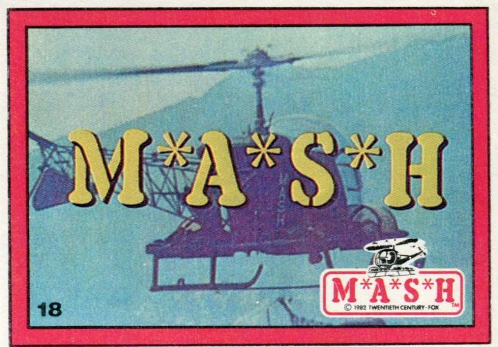 MASH M*A*S*H 4077th TV Show Vintage Card Set 66 Cards Donruss 1982