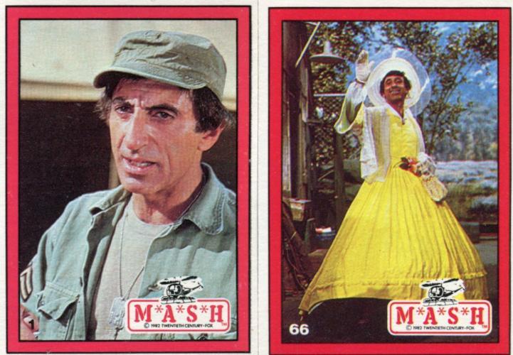 MASH  M*A*S*H 4077th TV Show Vintage Card Set 66 Cards Donruss 1982   - TvMovieCards.com