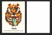 1976 Ugly Stickers Small White Back Trading Card You Pick Singles #1-55 U.K. Top Irene - TvMovieCards.com