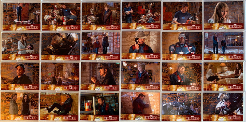 Iron Man Movie 3 Upper Deck Trading Base Card Set 60 Cards 2013   - TvMovieCards.com
