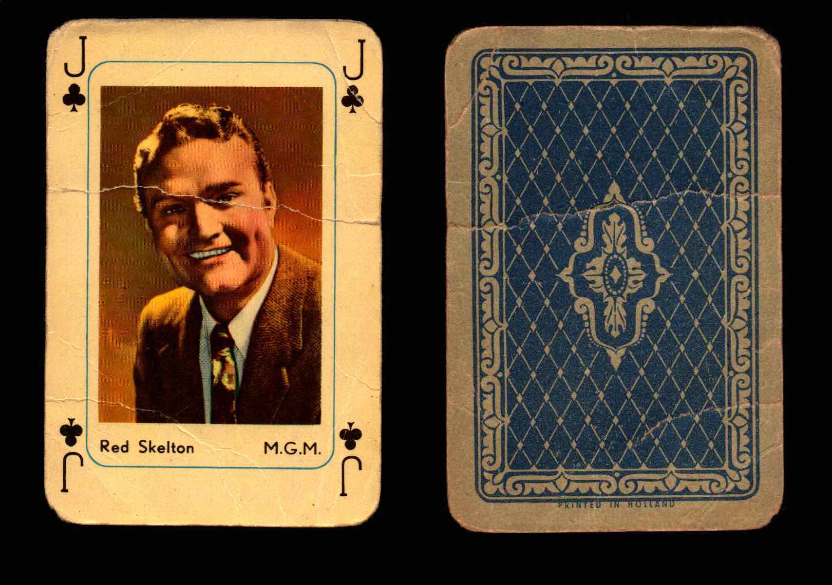 Vintage Hollywood Movie Stars Playing Cards You Pick Singles
