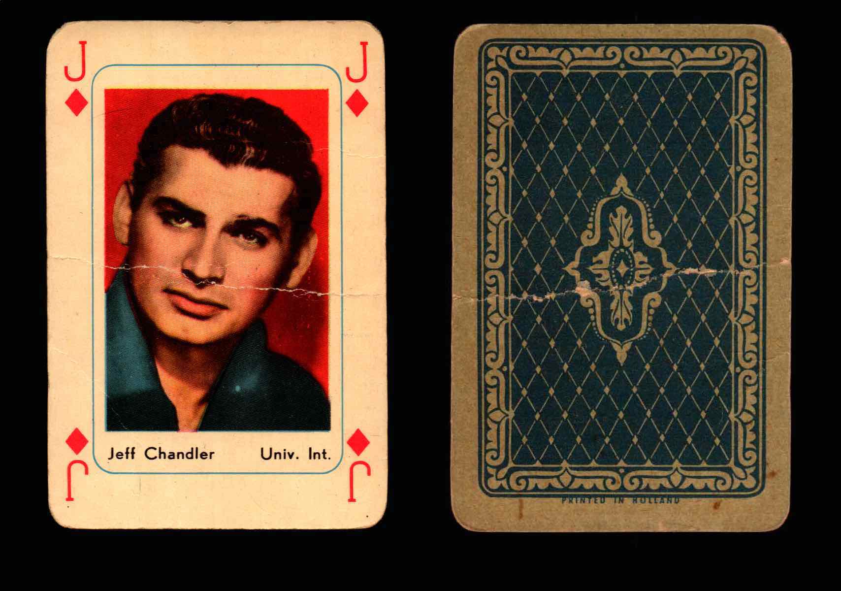 Vintage Hollywood Movie Stars Playing Cards You Pick Singles