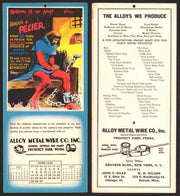 Ripley's Believe It or Not Facts Foldout Advertising Calendar 1933 - 1942 You Pi - TvMovieCards.com