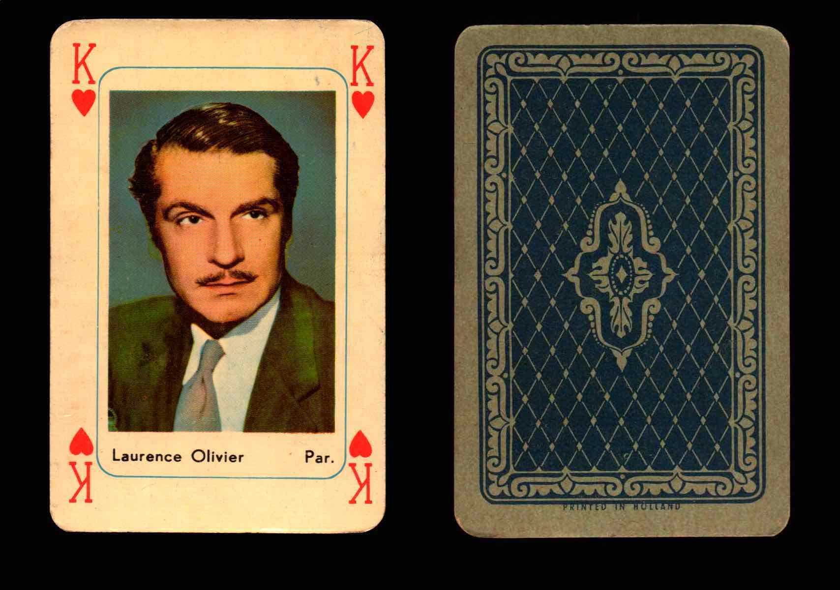 Vintage Hollywood Movie Stars Playing Cards You Pick Singles
