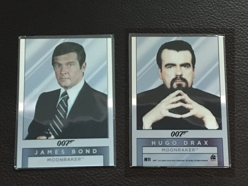 James Bond Archives Spectre Double Sided Mirror Chase Card Singles M2 - M23 M11  - TvMovieCards.com
