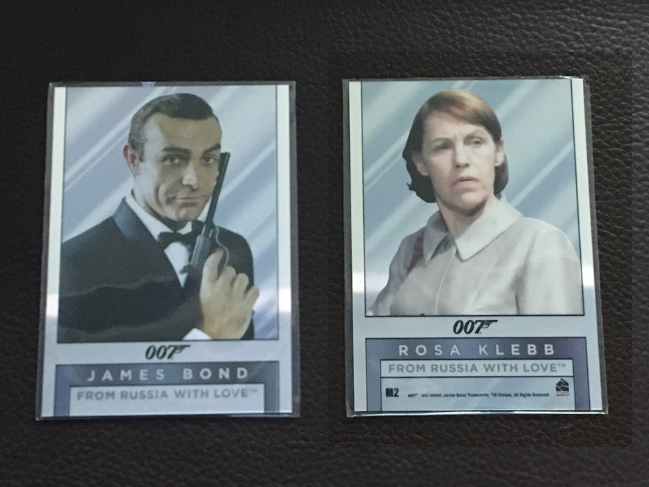James Bond Archives Spectre Double Sided Mirror Chase Card Singles M2 - M23 M2  - TvMovieCards.com