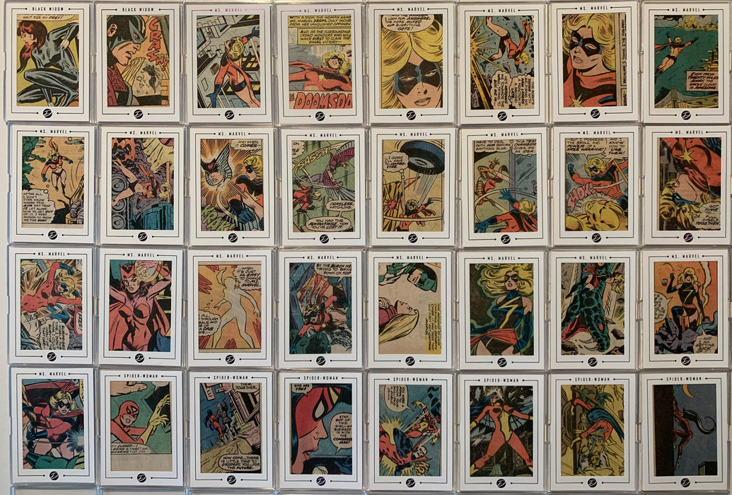 Marvel Dangerous Divas Series 2 Archive Cut Comic Panel 63 Card Set Rare   - TvMovieCards.com