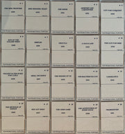 Classic Movie Posters Trading Card Set 20 Cards w/ Blue Lettering WTE 1991   - TvMovieCards.com