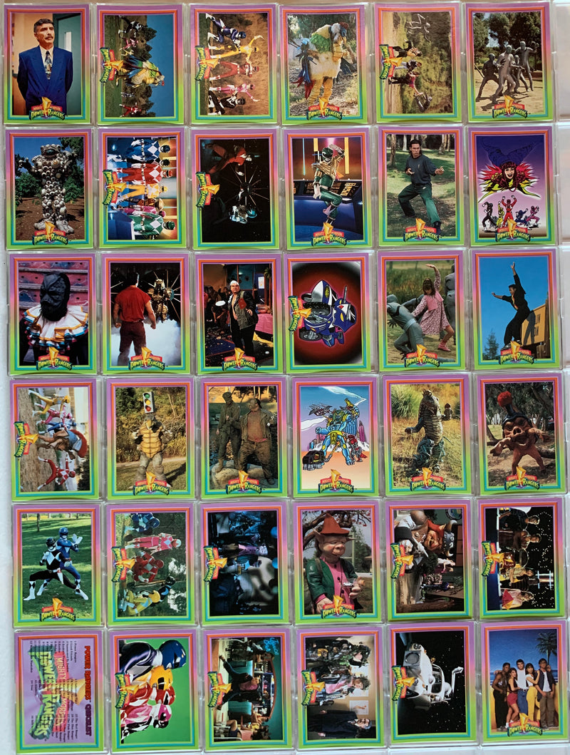 Power Rangers Retail Series 1 Base Card Set 72 Cards Collect-A-Card 19 —  TvMovieCards.com