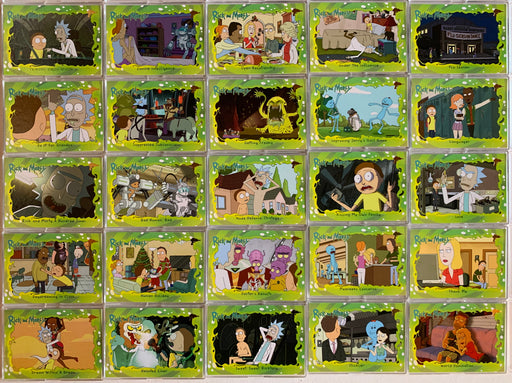 Rick and Morty Season 1 Laser Gun Foil Parallel Card Set of 45 Cryptozoic   - TvMovieCards.com