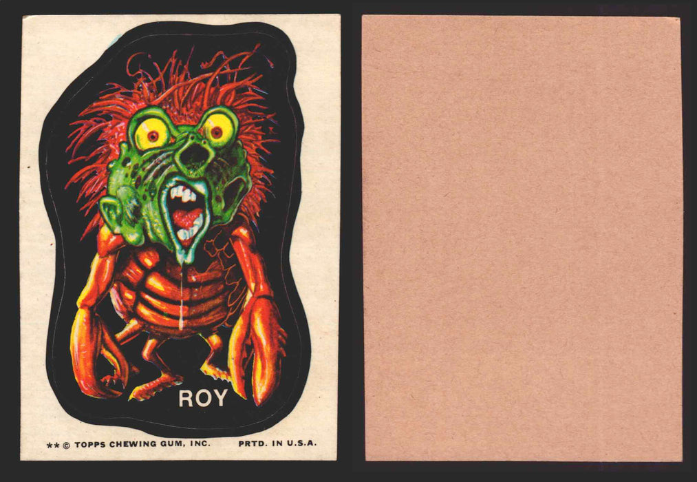 1973-74 Ugly Stickers Tan Back Trading Card You Pick Singles #1-55 Topps Roy  - TvMovieCards.com