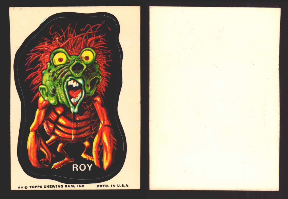 1976 Ugly Stickers White Back Trading Card You Pick Singles #1-55 Topps Roy  - TvMovieCards.com