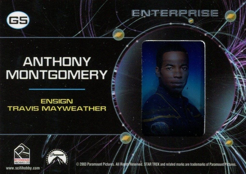 Star Trek Enterprise Season 2 Two Gallery Chase Card G5 Mayweather   - TvMovieCards.com