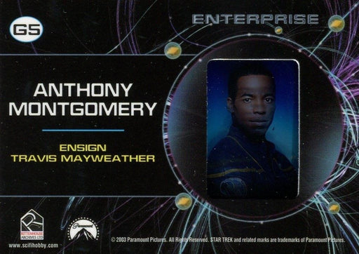 Star Trek Enterprise Season 2 Two Gallery Chase Card G5 Mayweather   - TvMovieCards.com