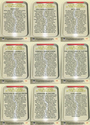 Star Trek  Voyager Complete Holodeck Chase Card Set H1 thru H9   - TvMovieCards.com