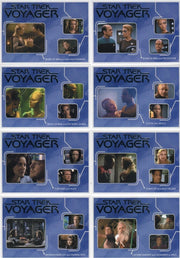 Star Trek Voyager Heroes & Villains 24 Card Relationships Chase Card Set R1-24   - TvMovieCards.com