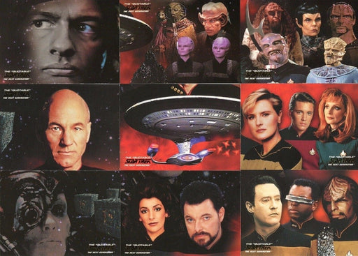 Star Trek Quotable The Next Generation Final Frontier Chase Card Set ST1-9   - TvMovieCards.com