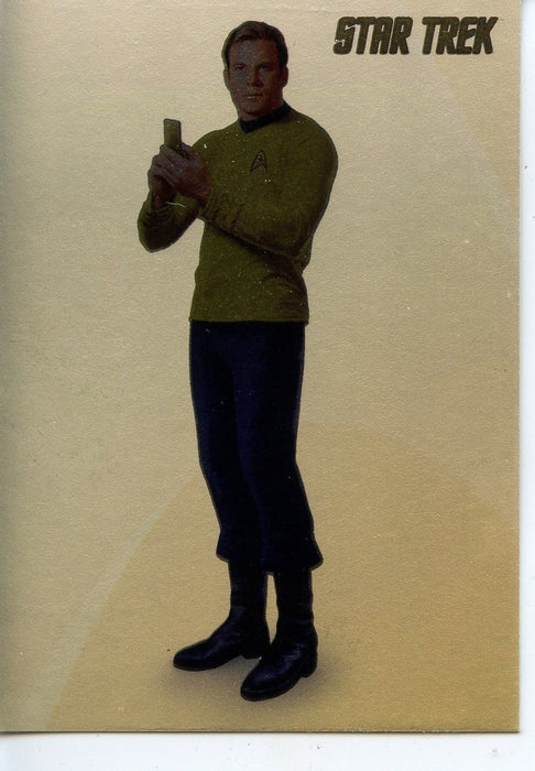 Star Trek TOS Portfolio Prints Chase Card Bridge Crew Portraits Gold RAA1 Kirk   - TvMovieCards.com