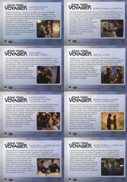 Star Trek Voyager Heroes & Villains 24 Card Relationships Chase Card Set R1-24   - TvMovieCards.com