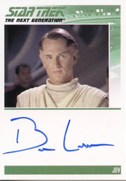 Star Trek TNG Complete Series 2 Autograph Card Ben Lemon Jev   - TvMovieCards.com