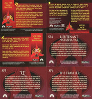 Star Trek Next Generation Episodes Season 1 Embossed Card Set 6 Cards SP1-SP6   - TvMovieCards.com