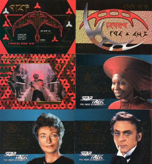 Star Trek Next Generation Episodes Season 2 Embossed Card Set 6 Cards S7-S12   - TvMovieCards.com