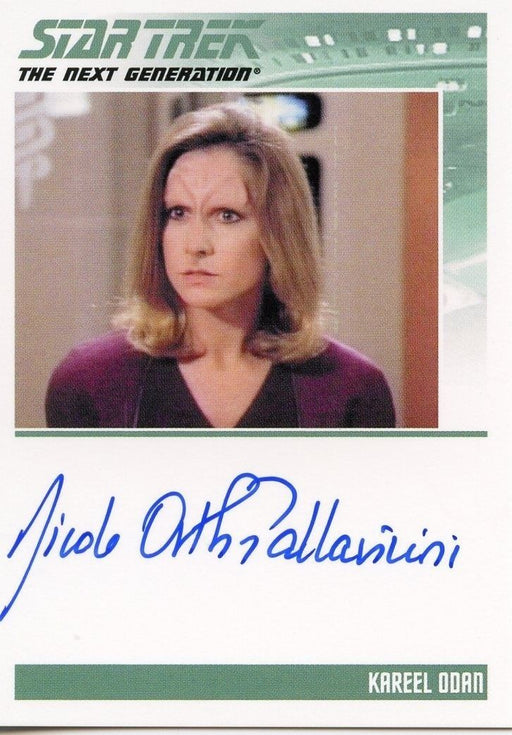 Star Trek TNG Complete Series 2 Autograph Card Orth Pallavicini Kareel Odan   - TvMovieCards.com