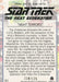 Star Trek TNG Portfolio Prints Juan Ortiz Gold Parallel Card #91 110/125   - TvMovieCards.com