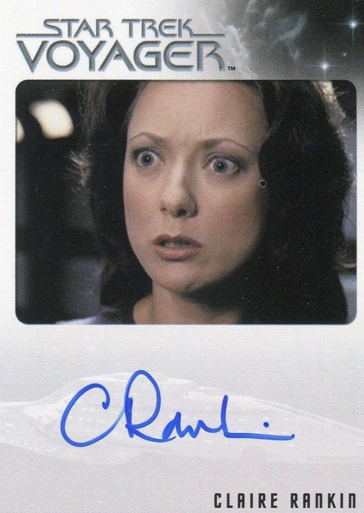 Star Trek Voyager Heroes Villains Autograph Card Claire Rankin as Alice   - TvMovieCards.com
