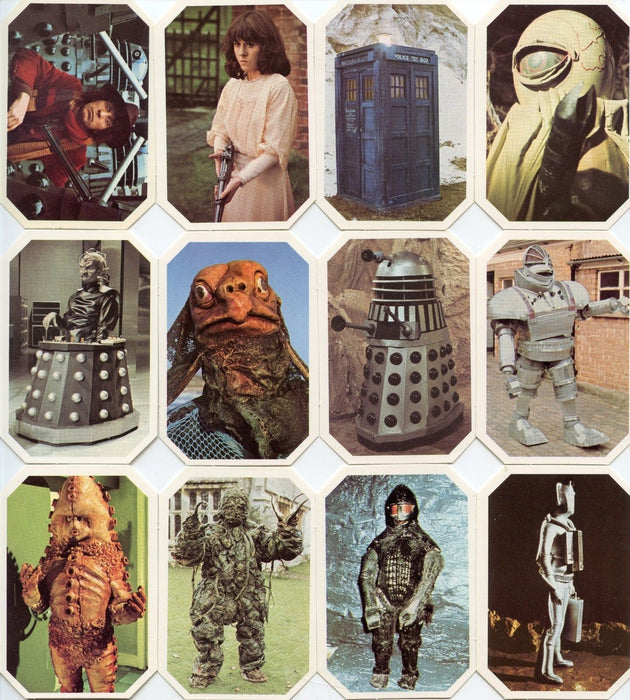 1976 Doctor Who UK Card Set 12 Cards Cadbury Ty Phoo Ty-Phoo   - TvMovieCards.com
