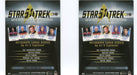 Star Trek 50th Anniversary 2 CARD PROMO LOT P1 P2 promos   - TvMovieCards.com