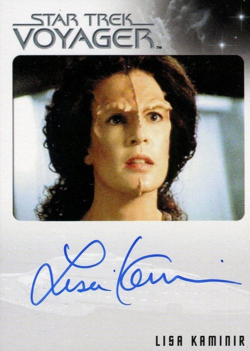 Star Trek Voyager Heroes Villains Autograph Card Lisa Kaminir as Lillias   - TvMovieCards.com