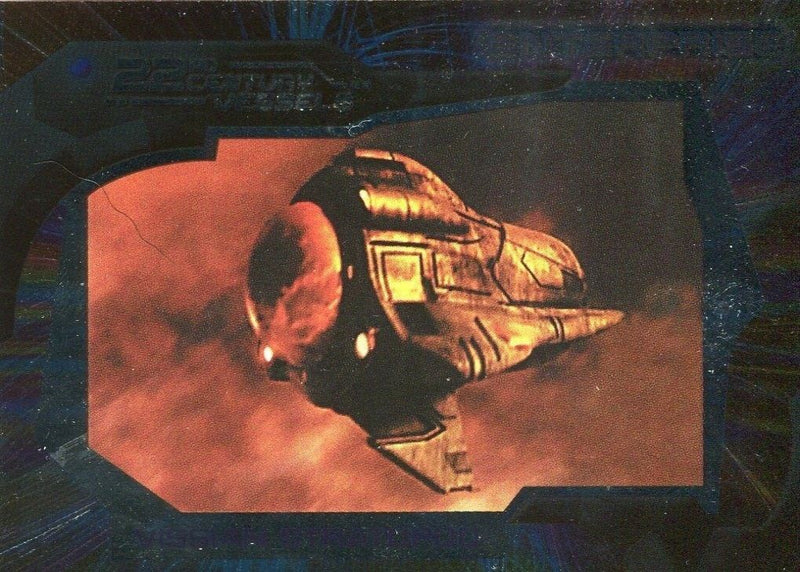 Star Trek Enterprise Season 2 Two 22nd Century Vessels Chase Card V4   - TvMovieCards.com